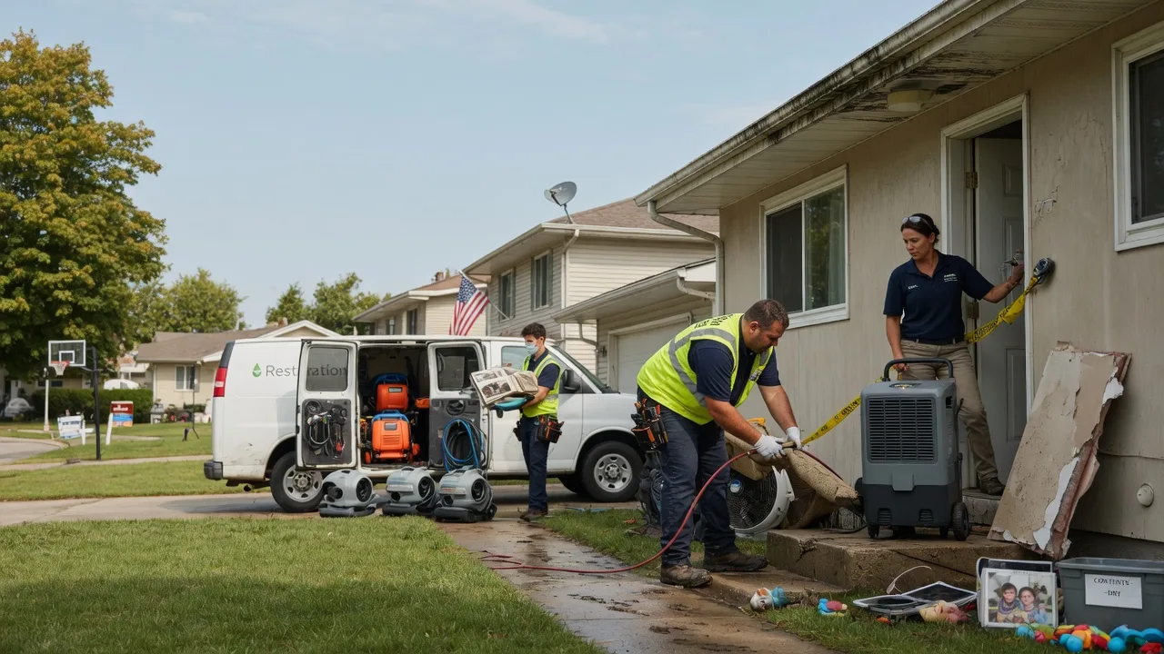 Water Damage Restoration in Berwick, LA near me